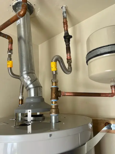 Water heater installation and plumbing repair in South Park