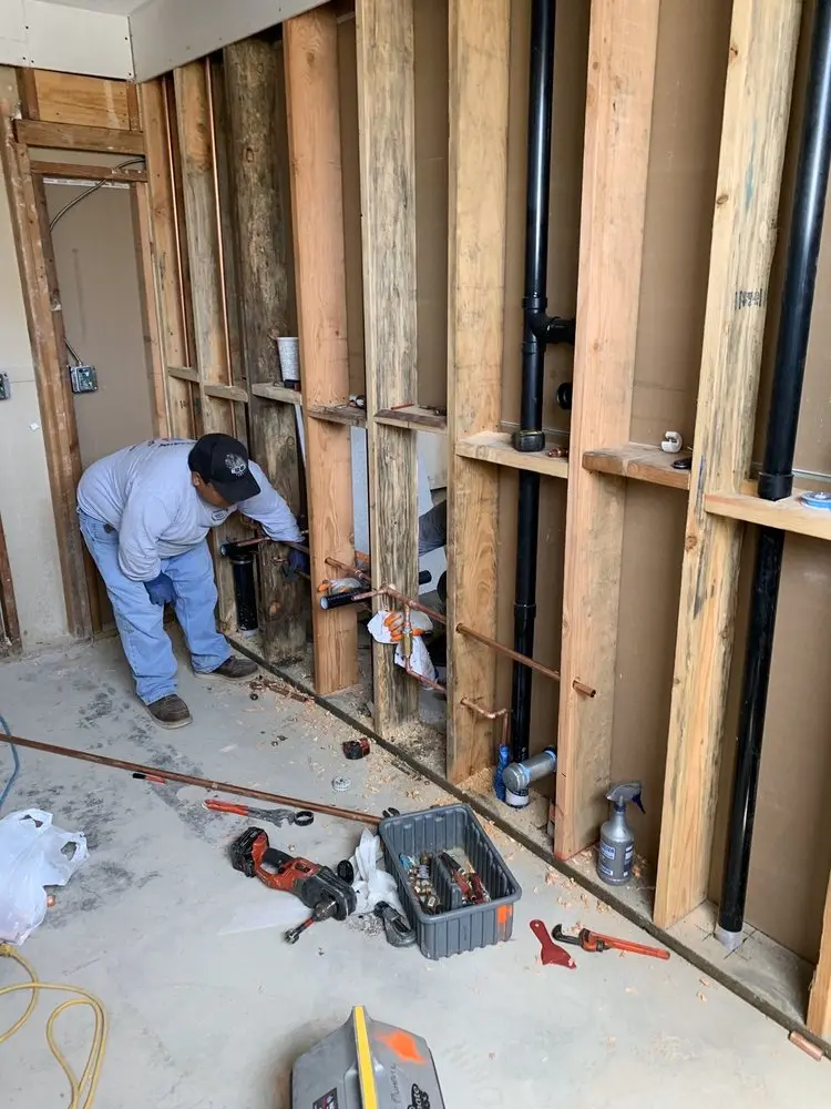 Commercial rough-in plumbing for Gas Line Repair in South Park